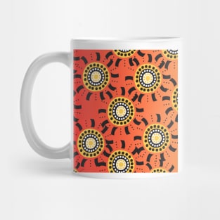 Awesome Aboriginal Dot Art Mug